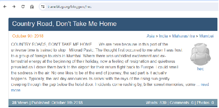 Blogs